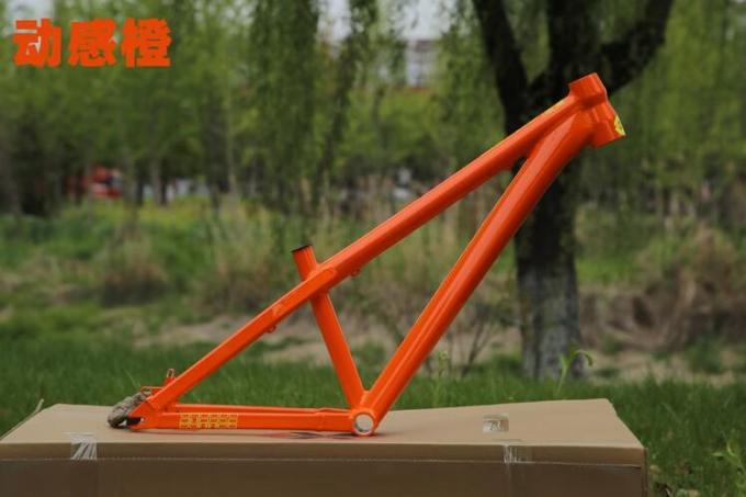 Marco horizontal de Hardtail de la bicicleta de la montaña del marginado de la suciedad del puente 4X BMX del marco de aluminio barato chino de la bici 4